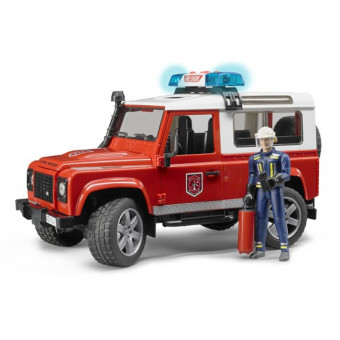 bruder Camion de pompiers MB Sprinter avec lumière et son, Modèle réduit de  voiture Rouge/Blanc