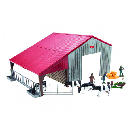 Hangar de ferme avec accessoires - Britains 43388