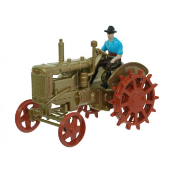 Tracteur Fordson Major "couleur OR" avec roues métalliques