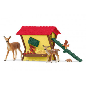 Cabane des animaux de la forêt - Schleich 42658