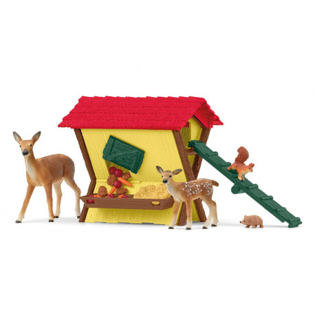 Cabane des animaux de la forêt - Schleich 42658