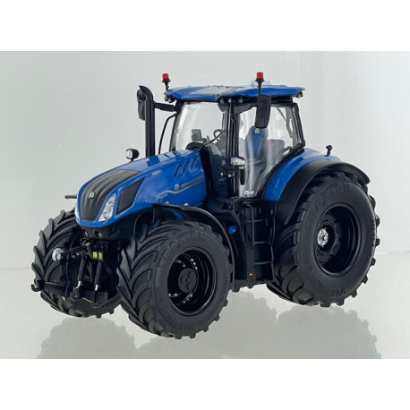 Tracteur New Holland T7.340 jantes noires - Marge Models 2405