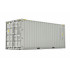 Container maritime 20 pieds gris - Marge Models 2323-03