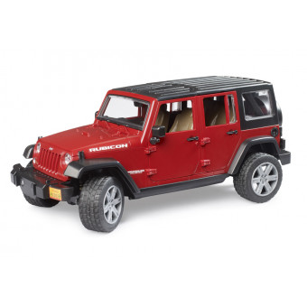 Jeep Wrangler Unlimited Rubicon rouge - Bruder 02525