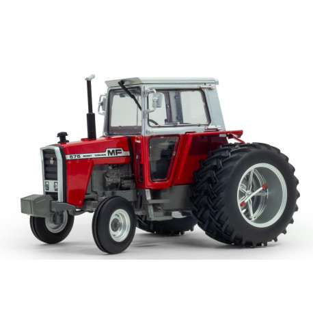 Tracteur Massey Ferguson 575 2WD jumelé cabine grise - UH6767